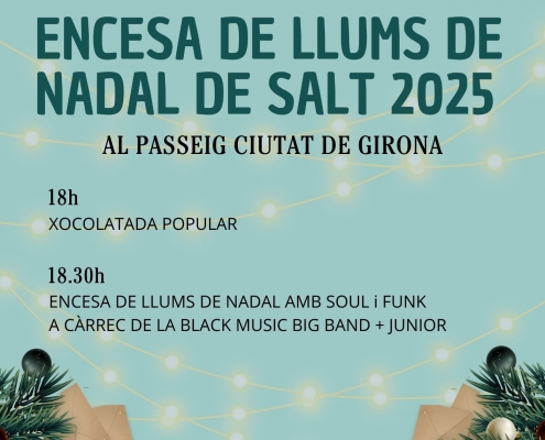 Cartell encesa de llums