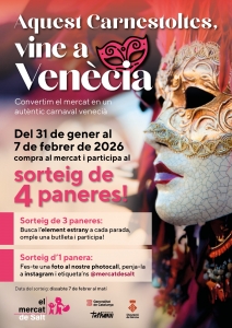 CARTELL CARNESTOLTES MERCAT DE SALT