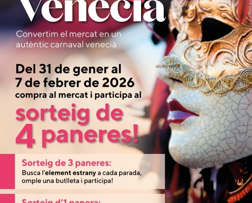 CARTELL CARNESTOLTES MERCAT DE SALT